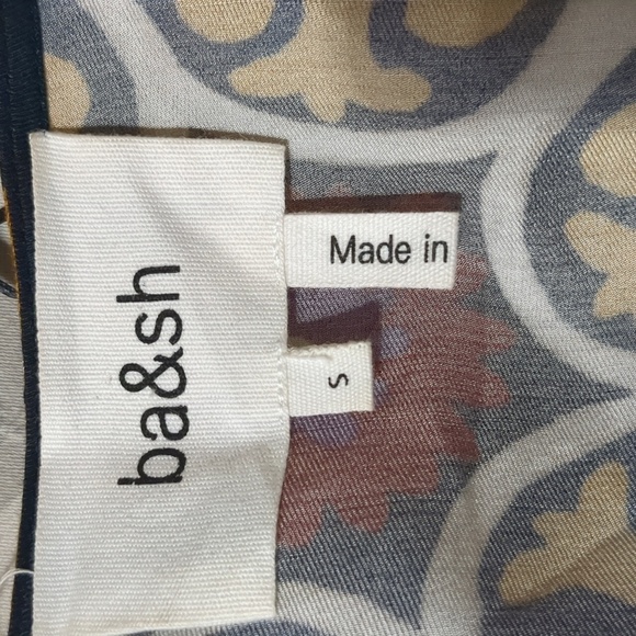 Ba&Sh robe falva floral cut out maxi dress  Size Small - Picture 14 of 16